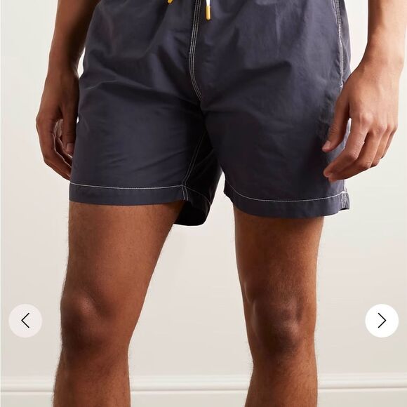 Hartford Men’s Swim Trunks Great  Condition, size M, soft Light Blue - Picture 10 of 12